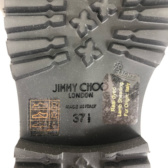 Jimmy Choo Voyager Snow Heated Boot Black 37.5 - Picture 8 of 13